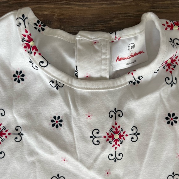 Hannah Andersson Winter Dress Size 110 US 5. (vintage - circa 2010). - Picture 2 of 4